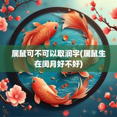属鼠可不可以取润字(属鼠生在闰月好不好)