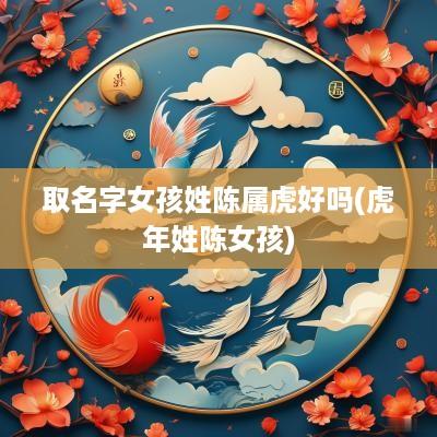 取名字女孩姓陈属虎好吗(蛇年姓陈女孩)