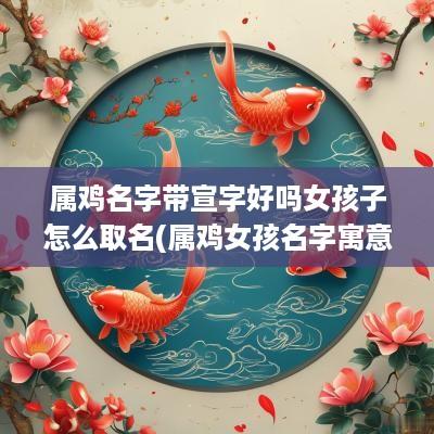 属鸡名字带宣字好吗女孩子怎么取名(属鸡女孩名字寓意好的字)