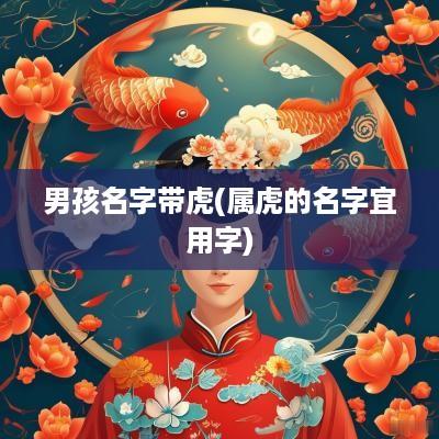 男孩名字带虎(属虎的名字宜用字)