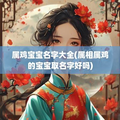 属鸡宝宝名字大全(属相属鸡的宝宝取名字好吗)