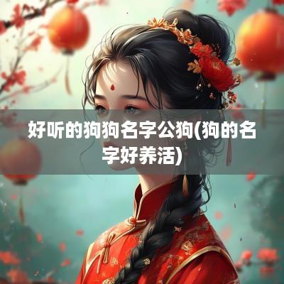 好听的狗狗名字公狗(狗的名字好养活)