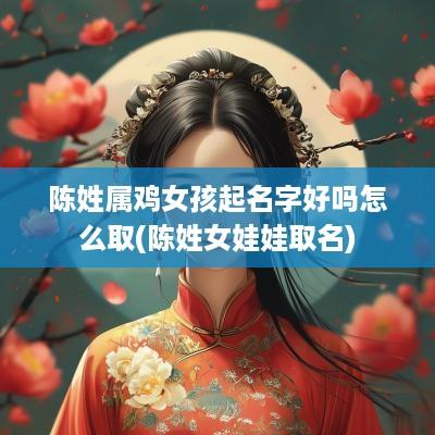 陈姓属鸡女孩起名字好吗怎么取(陈姓女娃娃取名)