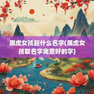 属虎女孩起什么名字(属虎女孩取名字寓意好的字)