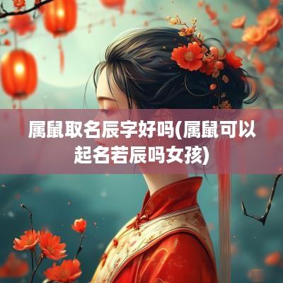 属鼠取名辰字好吗(属鼠可以起名若辰吗女孩)