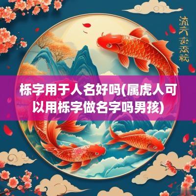 栎字用于人名好吗(属虎人可以用栎字做名字吗男孩)
