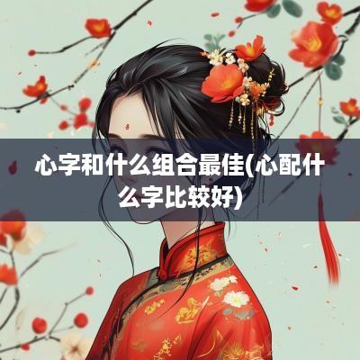 心字和什么组合最佳(心配什么字比较好)