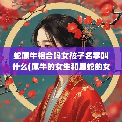 蛇属牛相合吗女孩子名字叫什么(属牛的女生和属蛇的女生)