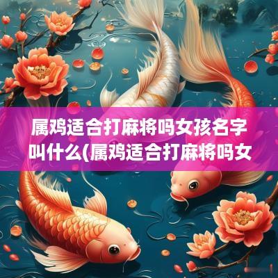 属鸡适合打麻将吗女孩名字叫什么(属鸡适合打麻将吗女孩名字怎么取)