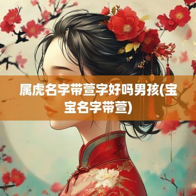 属虎名字带萱字好吗男孩(宝宝名字带萱)