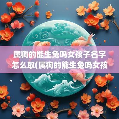 属狗的能生兔吗女孩子名字怎么取(属狗的能生兔吗女孩子名字大全) 属狗的能生兔吗女孩子名字怎么取(属狗的能生兔吗女孩子名字大全)