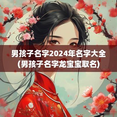 男孩子名字2025年名字大全(男孩子名字龙宝宝取名)