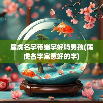 属虎名字带端字好吗男孩(属虎名字寓意好的字)
