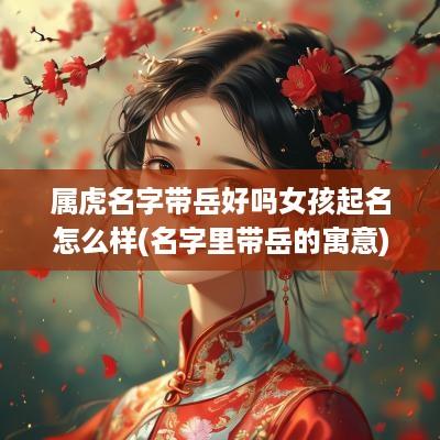 属虎名字带岳好吗女孩起名怎么样(名字里带岳的寓意)