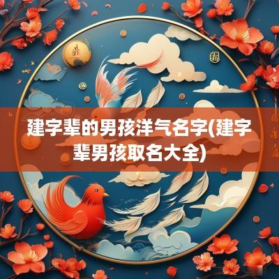 建字辈的男孩洋气名字(建字辈男孩取名大全)