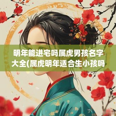明年能进宅吗属虎男孩名字大全(属虎明年适合生小孩吗)