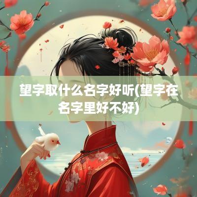 望字取什么名字好听(望字在名字里好不好)