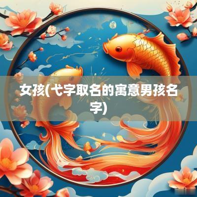 女孩(弋字取名的寓意男孩名字)