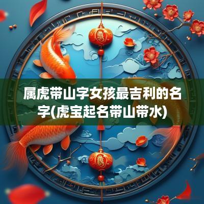 属虎带山字女孩最吉利的名字(虎宝起名带山带水)