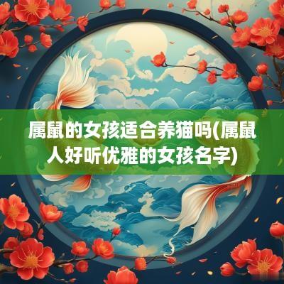 属鼠的女孩适合养猫吗(属鼠人好听优雅的女孩名字)