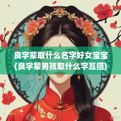 良字辈取什么名字好女宝宝(良字辈男孩取什么字互搭)