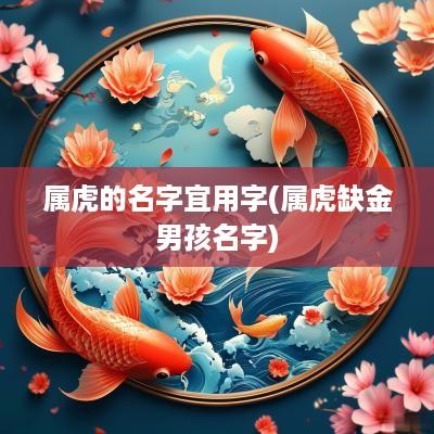 属虎的名字宜用字(属虎缺金男孩名字)