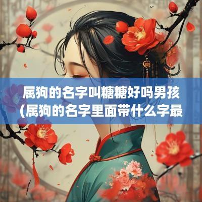 属狗的名字叫糖糖好吗男孩(属狗的名字里面带什么字最好)