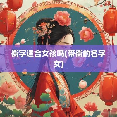 衡字适合女孩吗(带衡的名字女)
