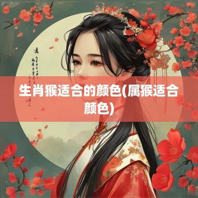 生肖猴适合的颜色(属猴适合颜色)