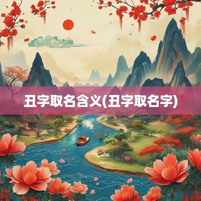 丑字取名含义(丑字取名字)