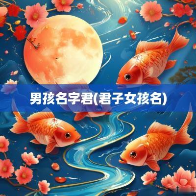 男孩名字君(君子女孩名)