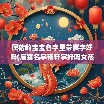 属猪的宝宝名字里带宸字好吗(属猪名字带轩字好吗女孩取名)