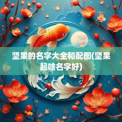 坚果的名字大全和配图(坚果起啥名字好)