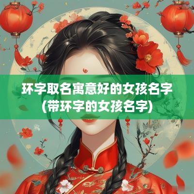 环字取名寓意好的女孩名字(带环字的女孩名字)