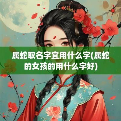 属蛇取名字宜用什么字(属蛇的女孩的用什么字好)