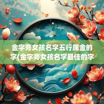 金字旁女孩名字五行属金的字(金字旁女孩名字最佳的字)