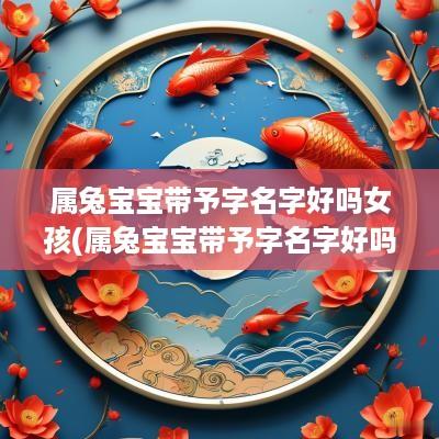 属兔宝宝带予字名字好吗女孩(属兔宝宝带予字名字好吗)