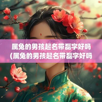属兔的男孩起名带磊字好吗(属兔的男孩起名带磊字好吗怎么取)