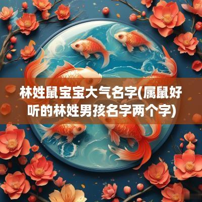 林姓鼠宝宝大气名字(属鼠好听的林姓男孩名字两个字)