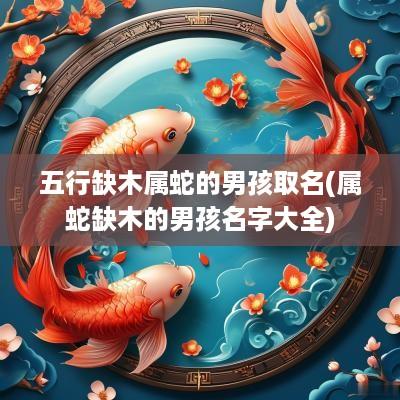 五行缺木属蛇的男孩取名(属蛇缺木的男孩名字大全)