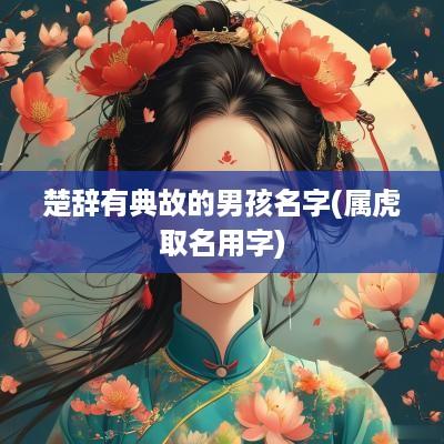 楚辞有典故的男孩名字(属虎取名用字)