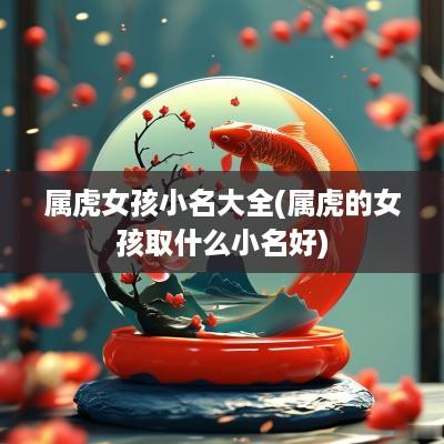 属虎女孩小名大全(属虎的女孩取什么小名好)