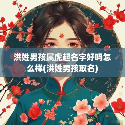 洪姓男孩属虎起名字好吗怎么样(洪姓男孩取名)