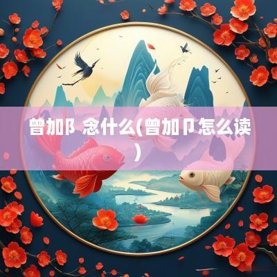 曾加阝念什么(曾加卩怎么读)