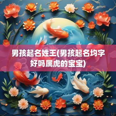 男孩起名姓王(男孩起名均字好吗属虎的宝宝)