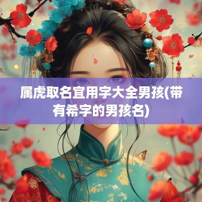 属虎取名宜用字大全男孩(带有希字的男孩名)