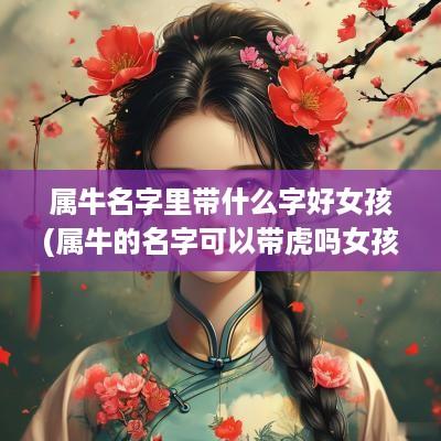 属牛名字里带什么字好女孩(属牛的名字可以带虎吗女孩)