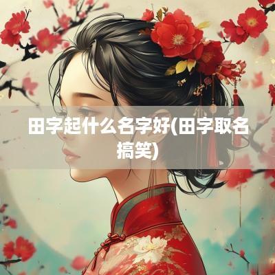 田字起什么名字好(田字取名搞笑)