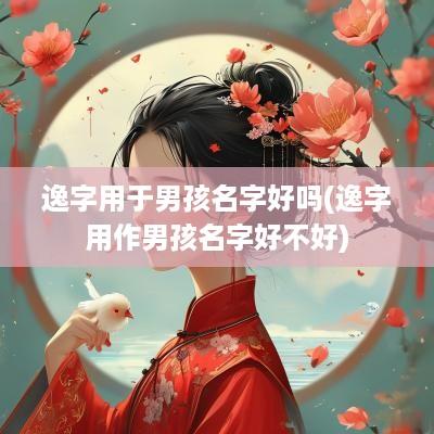 逸字用于男孩名字好吗(逸字用作男孩名字好不好)