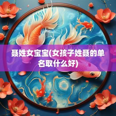 聂姓女宝宝(女孩子姓聂的单名取什么好)